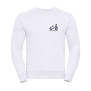 V2 Sweatshirt Dooleys Cycles (White)