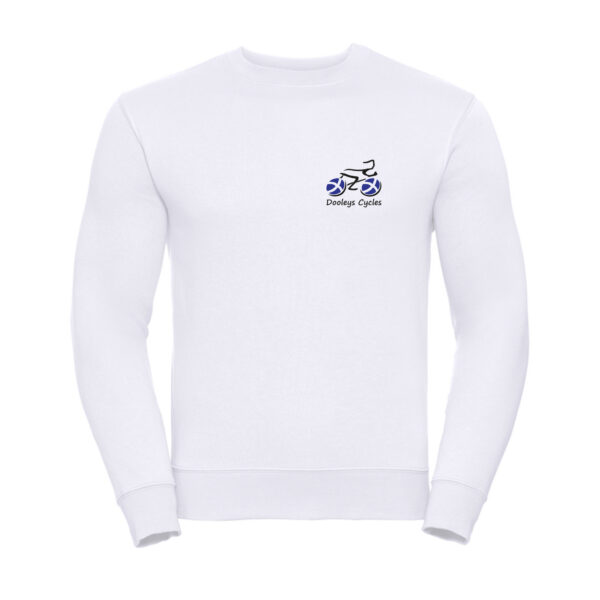 V2 Sweatshirt Dooleys Cycles (White)