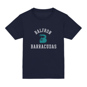 Barracudas Kids Airtex T-shirt V1 (Navy)