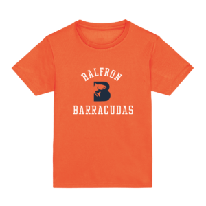 Barracudas Kids Airtex T-shirt (Orange)