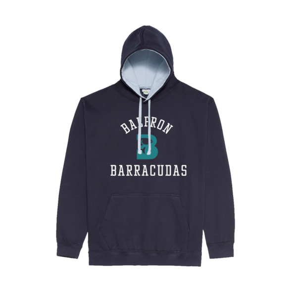 Barracudas Adult Hoodie V1 (Navy)