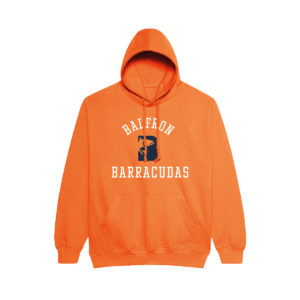 Barracudas Adult Hoodie V1 (Orange)