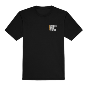 Succeed Adult Airtex T-shirt V1 (Black)