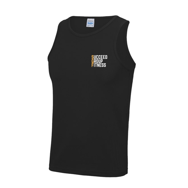 Succeed Mens Vest (Black)