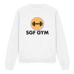 SGF GYM Adult Sweatshirt V1 (White)