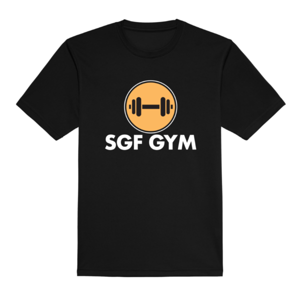 SGF GYM Adult Airtex T-shirt V1 (Black)