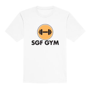 SGF GYM Adult Airtex T-shirt V1 (White)