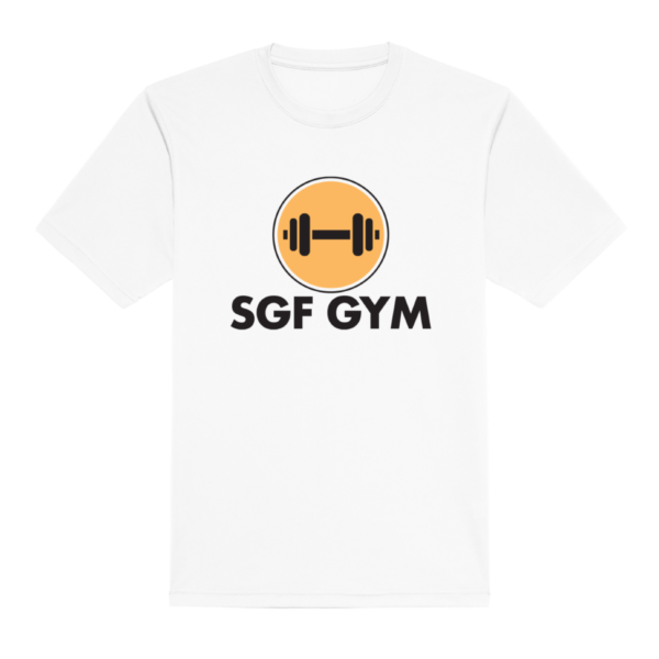 SGF GYM Adult Airtex T-shirt V1 (White)
