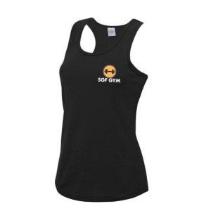 SGF GYM Female Vest (Black)