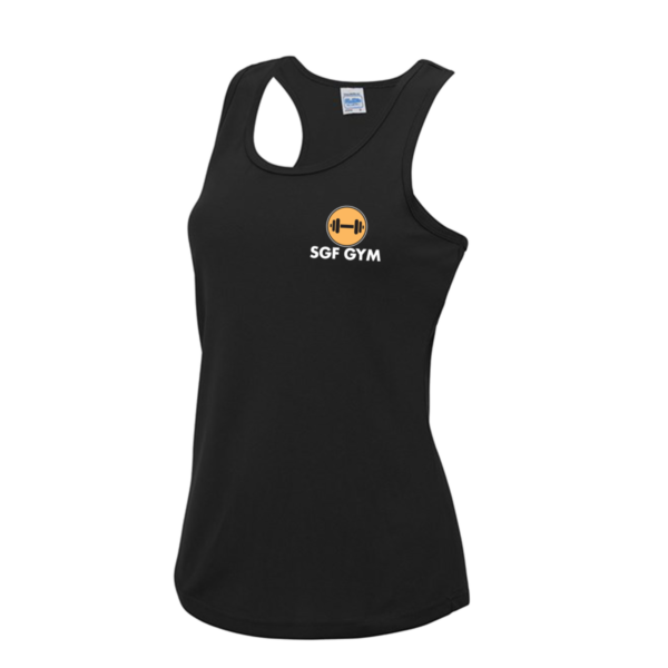 SGF GYM Female Vest (Black)