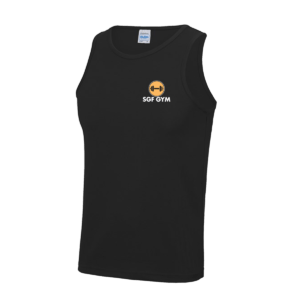 SGF GYM  Mens Vest (Black)