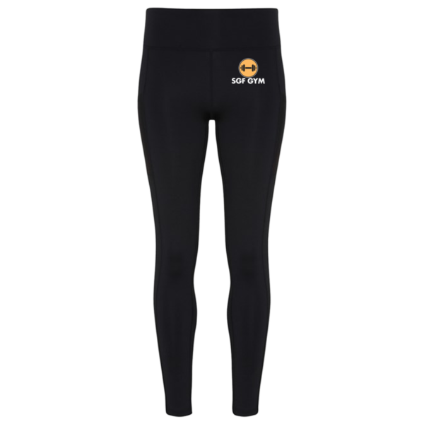 SGF GYM Female Leggings (Black)