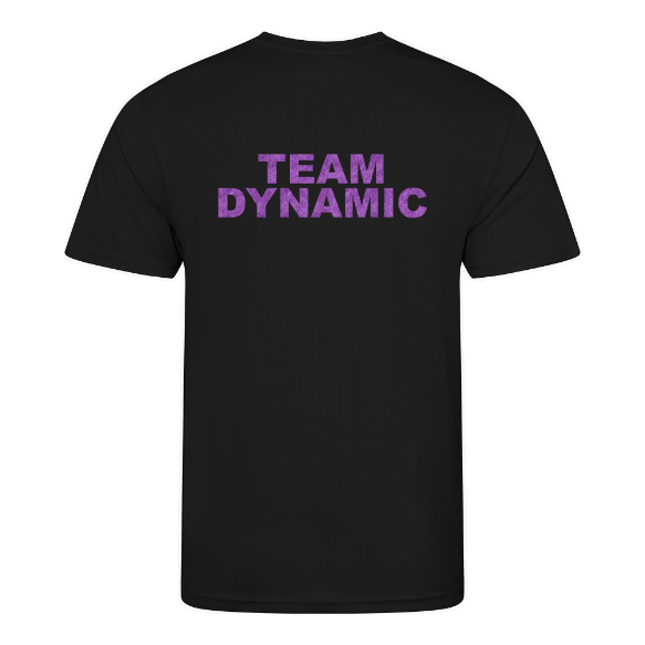 DGA Adults Personalised Airtex T-shirt (BLACK) - Image 2