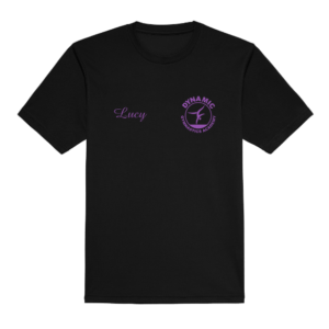 DGA Adults Personalised Airtex T-shirt (BLACK)