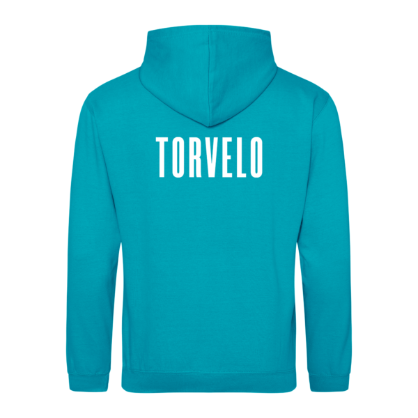 Torvelo Bike Repair Unisex Hoodie (Blue) - Image 2