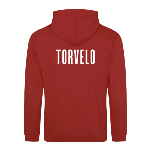 Torvelo Bike Repair Unisex Hoodie (Red) - Image 2