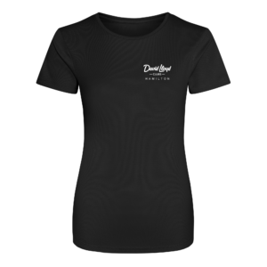 DLH - Ladies Airtex T-shirt (Black)