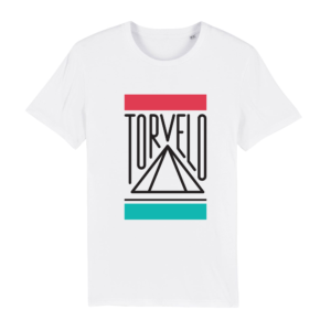 Torvelo Bike Repair Unisex Colour Block T-Shirt (White)