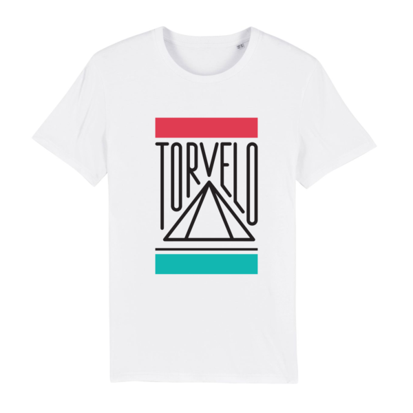 Torvelo Bike Repair Unisex Colour Block T-Shirt (White)