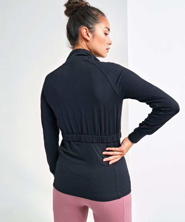 DLH - Ladies Full Zip (Black) - Image 2