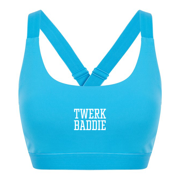 Twerk Cross Back Cropped Top - Image 2