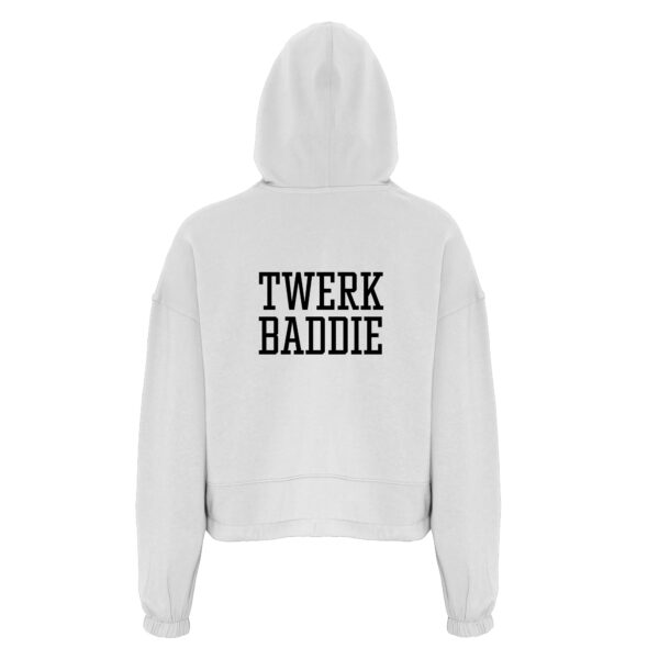 Twerk Oversized Cropped Hoodie - Image 5