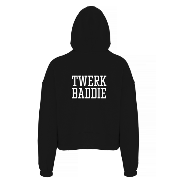Twerk Oversized Cropped Hoodie - Image 7