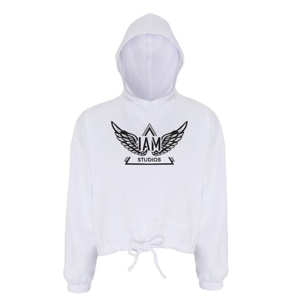 Twerk Oversized Cropped Hoodie - Image 2