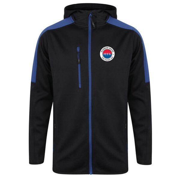 Glasgow South TKD - Soft Shell Jacket - Navy/Royal Blue