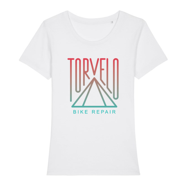 Torvelo Bike Repair Womans T-Shirt (White)