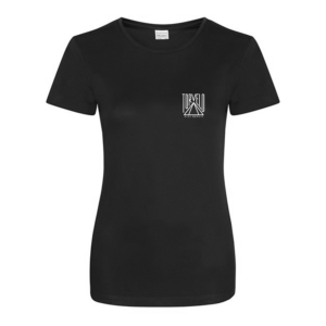 Torvelo Bike Repair Womans Airtex T-Shirt (Black)
