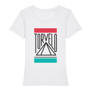 Torvelo Bike Repair Womans Colour Block T-Shirt (White)