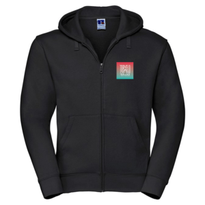 Torvelo Bike Repair Unisex Zipped Hoodie (Black)