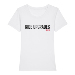 Torvelo Bike Repair Womans Ride Upgrades T-Shirt (White)