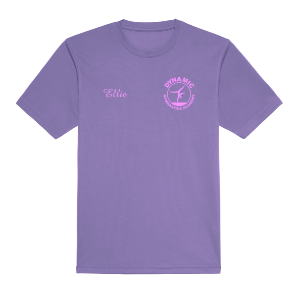 DGA Kids Personalised Airtex T-shirt (Lilac)
