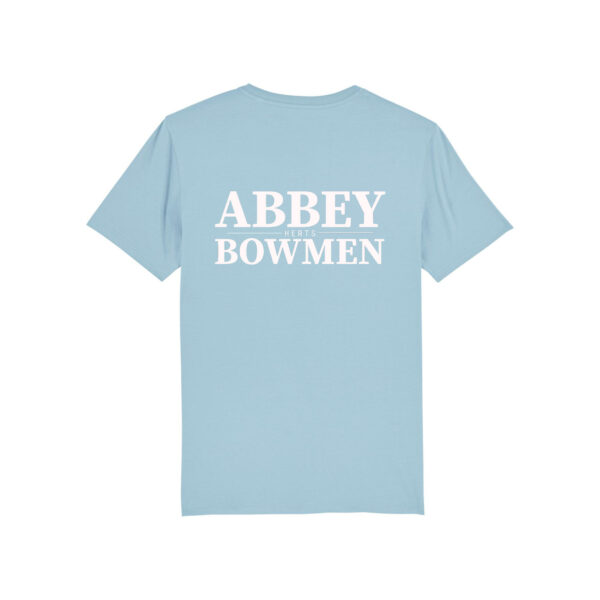 Abbey Bowmen Personalised Organic T-shirt (Adults) - Image 3