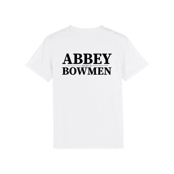 Abbey Bowmen Personalised Organic T-shirt (Adults) - Image 2