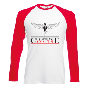 Clydesdale - Adult Long sleeve baseball T