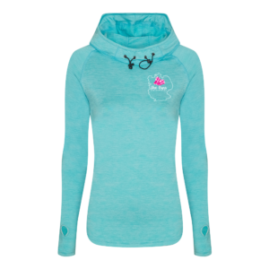 She Runs Women's cool cowl neck top
