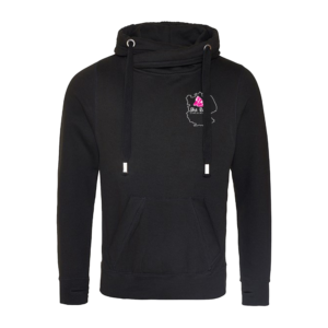 She Runs Unisex Cross Neck Hoodie