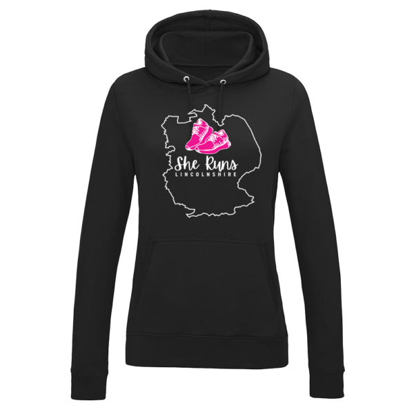 She Runs Women's Hoodie - Image 2