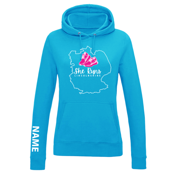 She Runs Women's Hoodie Personalised - Image 5