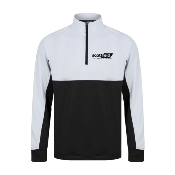 Scott Reid - Mens Quarter Zip (Black/White)