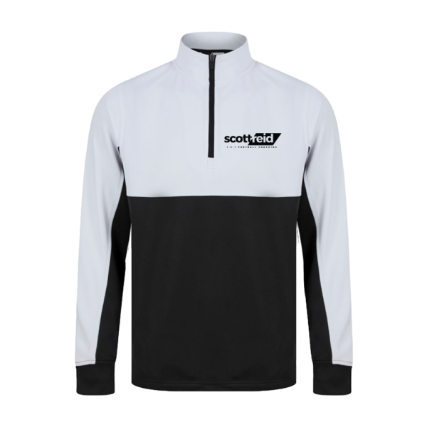 Scott Reid  - Kids Quarter Zip (Black/White)