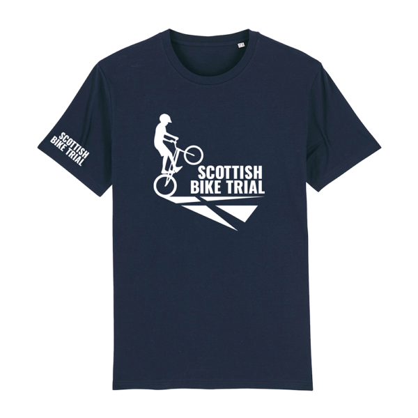 Scottish Bike Trials - Cotton T-shirt (Adults) - Image 2