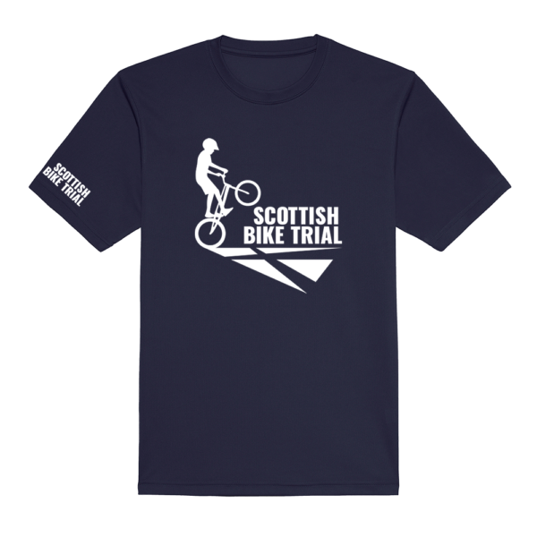 Scottish Bike Trials - Airtex T-shirt (Adults) - Image 3