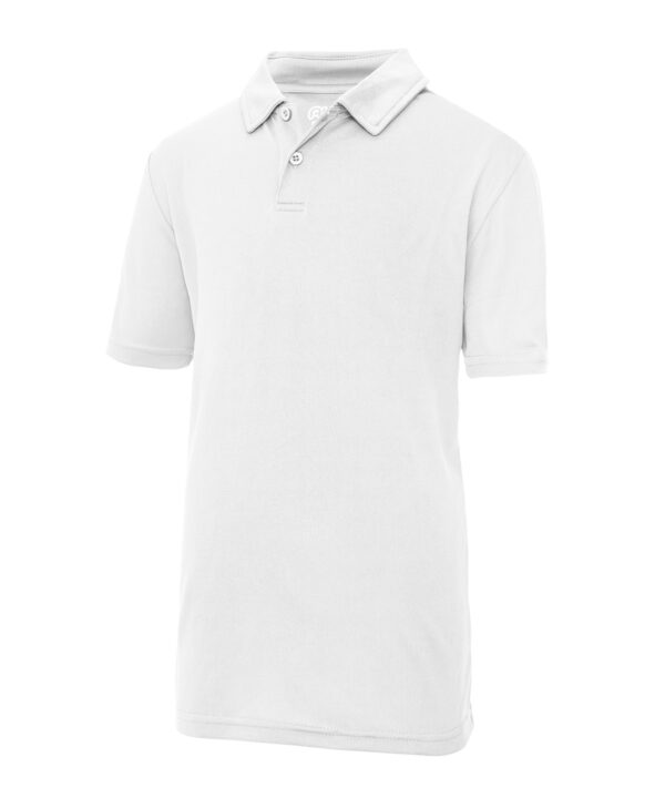 Just Cool - Kids Airtex Polo - Image 6