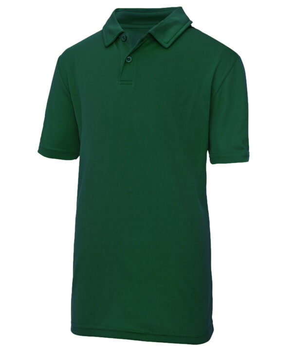 Just Cool - Kids Airtex Polo - Image 7