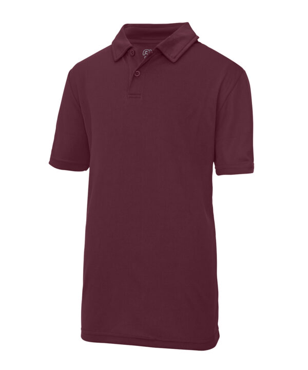 Just Cool - Kids Airtex Polo - Image 8