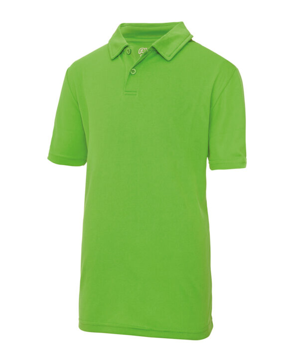 Just Cool - Kids Airtex Polo - Image 13